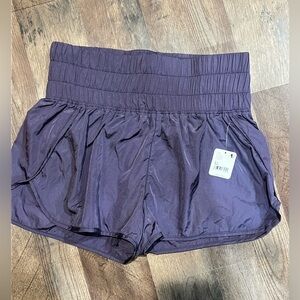 FP Movement by Free People High Waist Purple Shorts